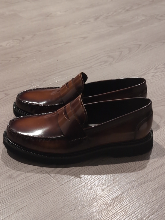 NWOB Cole Haan Brown Leather Penny Loafers